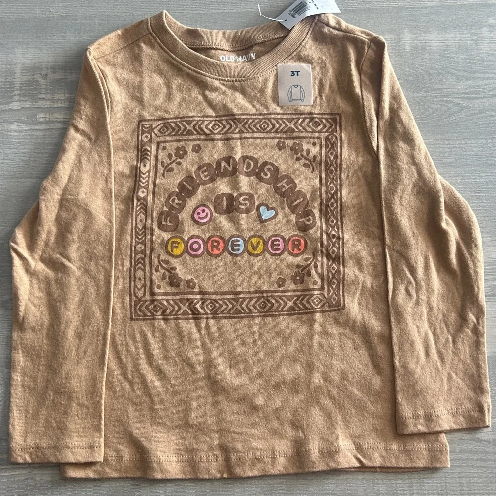 Old Navy Long Sleeve Tee, Size 3T